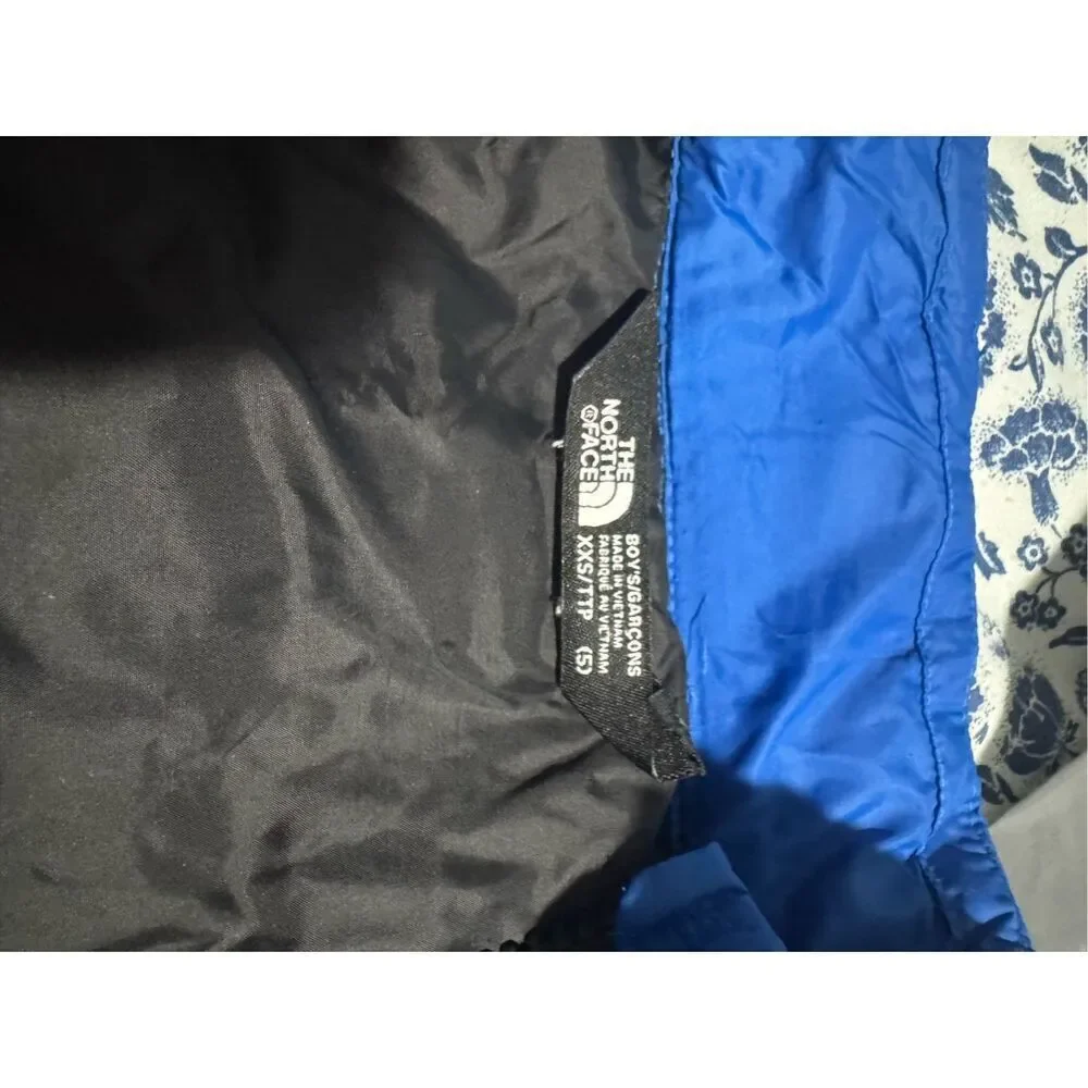 The North Face Thermoball blue puffer jacket 5